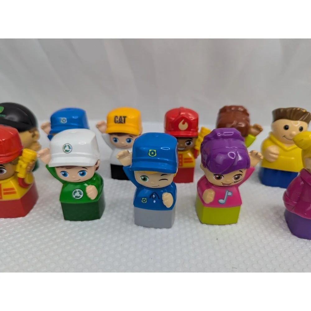 Mega Bloks Figure Lot Eeyore Boys‎ Girls John Deere